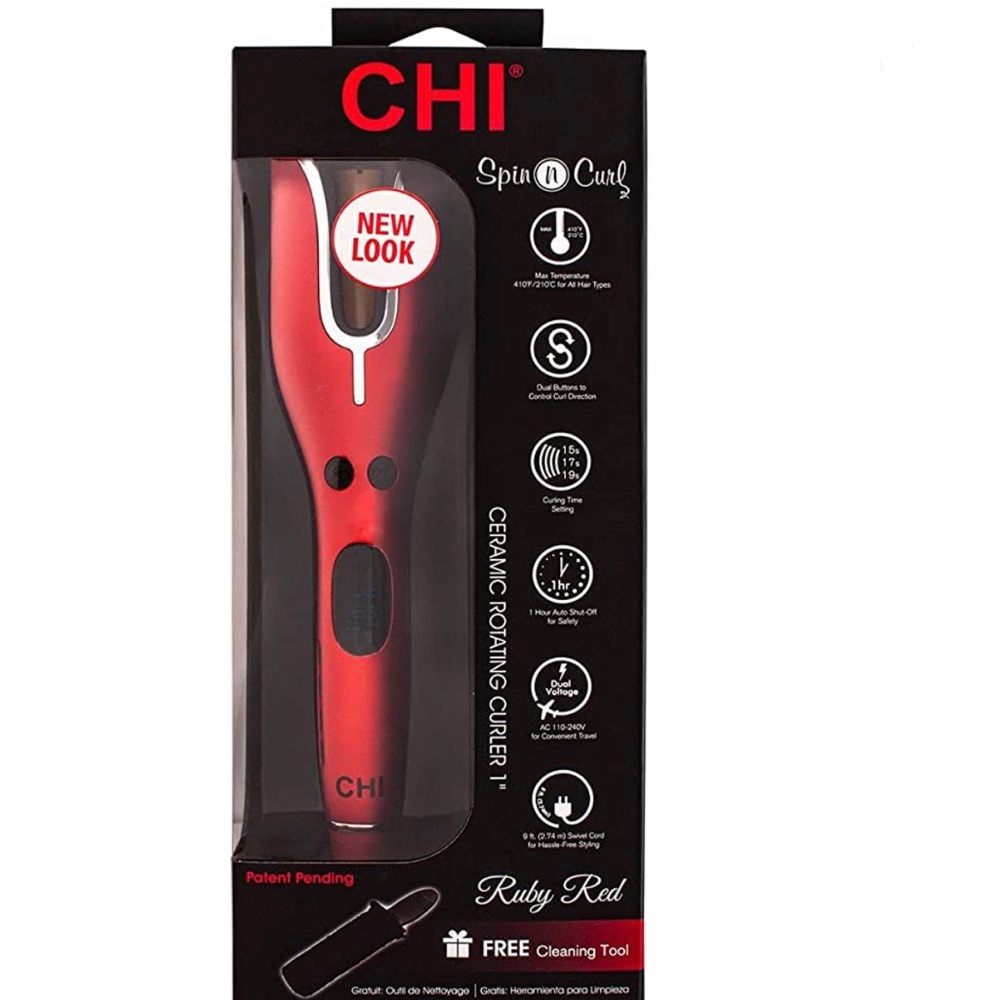 Chi Spin N Curl | Curler for hair | Rotating Curler